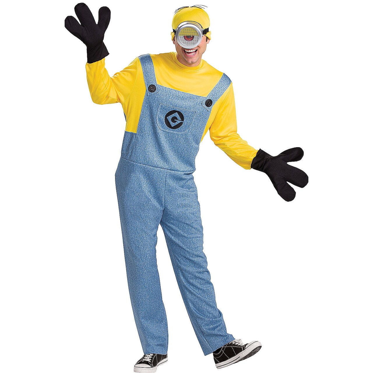 Halloween Adult Despicable Me 2 Minions Stuart Deluxe Halloween Costume M 38-40